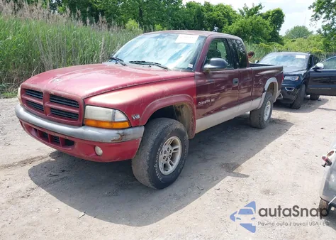 2000 Dodge Dakota Slt/Sport из США, поврежденный, VIN 1B7GG22N4YS732002